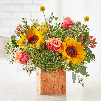 Sunflower Season Bouquet –  Flowers By Monica Kelly, Sebastian FL