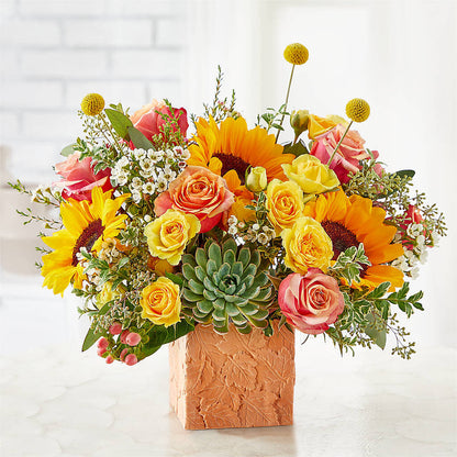 Sunflower Season Bouquet –  Flowers By Monica Kelly, Sebastian FL