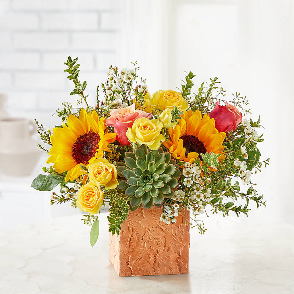 Sunflower Season Bouquet –  Flowers By Monica Kelly, Sebastian FL