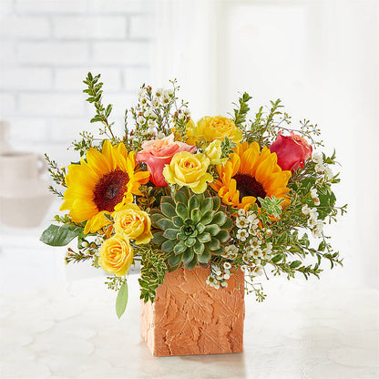 Sunflower Season Bouquet –  Flowers By Monica Kelly, Sebastian FL