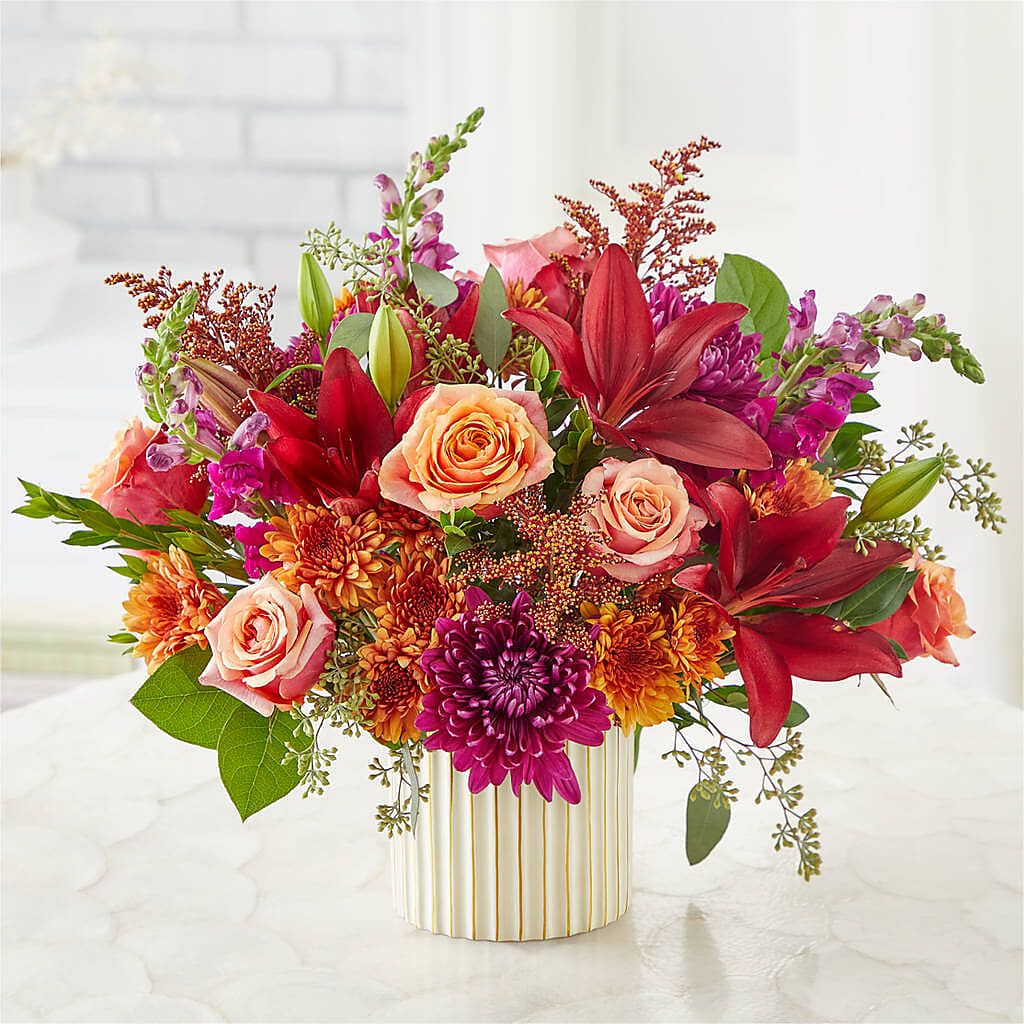 Burgundy Landscape Bouquet –  Flowers By Monica Kelly, Sebastian FL