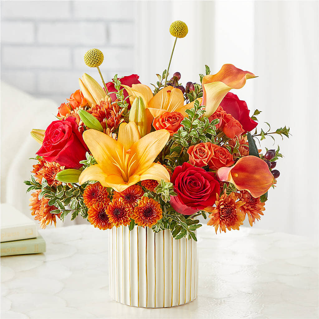 Scarlet Skies Bouquet –  Flowers By Monica Kelly, Sebastian FL