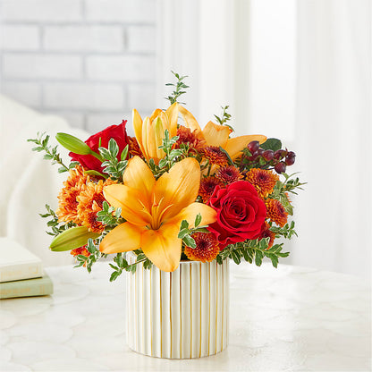 Scarlet Skies Bouquet –  Flowers By Monica Kelly, Sebastian FL