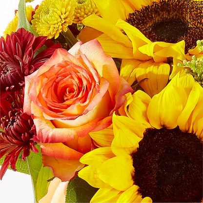 Golden Gourd Pumpkin Bouquet –  Flowers By Monica Kelly, Sebastian FL