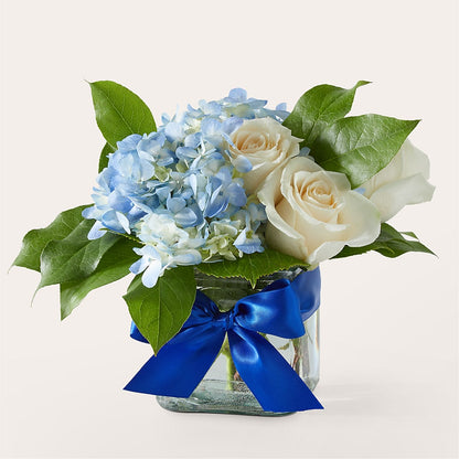 Sky Blue Delight Bouquet –  Flowers By Monica Kelly, Sebastian FL