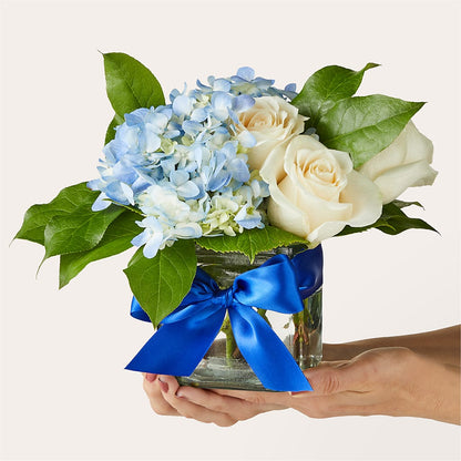 Sky Blue Delight Bouquet –  Flowers By Monica Kelly, Sebastian FL