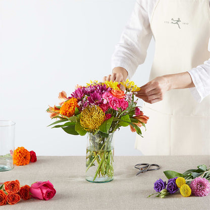 Feast of Color – A Florist Original –  Flowers By Monica Kelly, Sebastian FL