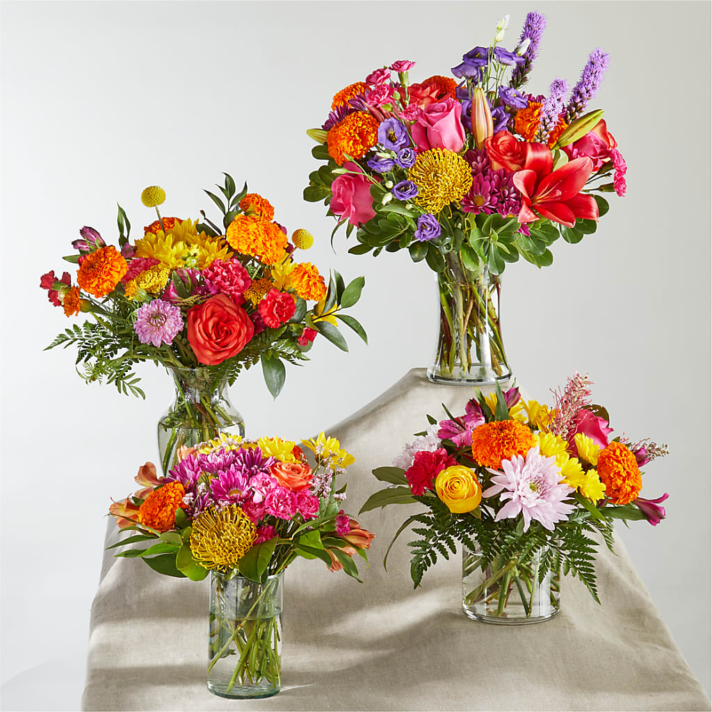 Feast of Color – A Florist Original –  Flowers By Monica Kelly, Sebastian FL