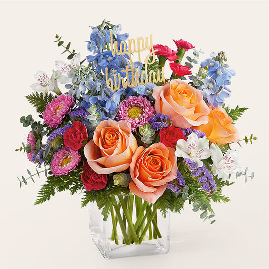 Birthday Bash Bouquet –  Flowers By Monica Kelly, Sebastian FL