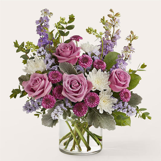 Violet Frost Bouquet –  Flowers By Monica Kelly, Sebastian FL
