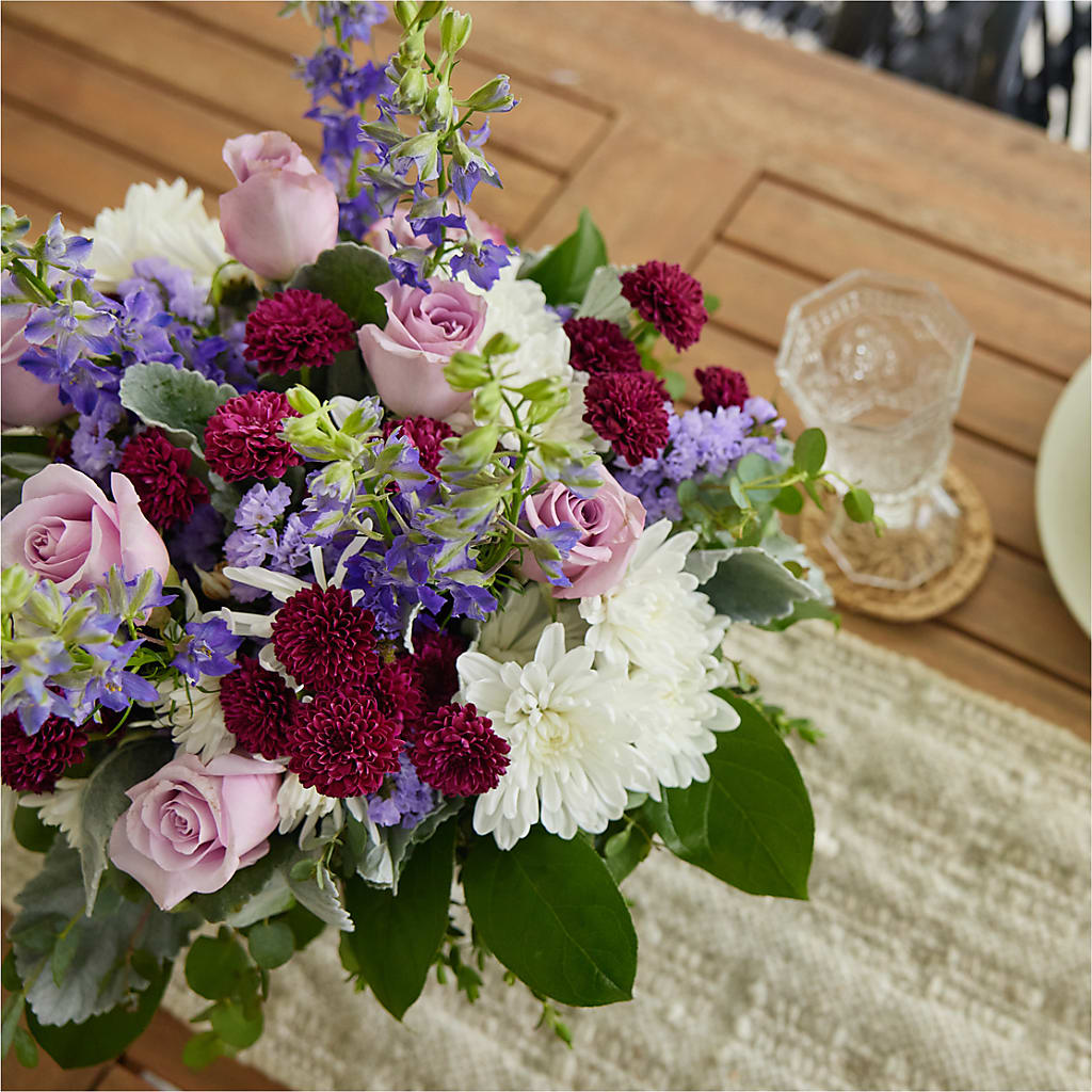Violet Frost Bouquet –  Flowers By Monica Kelly, Sebastian FL