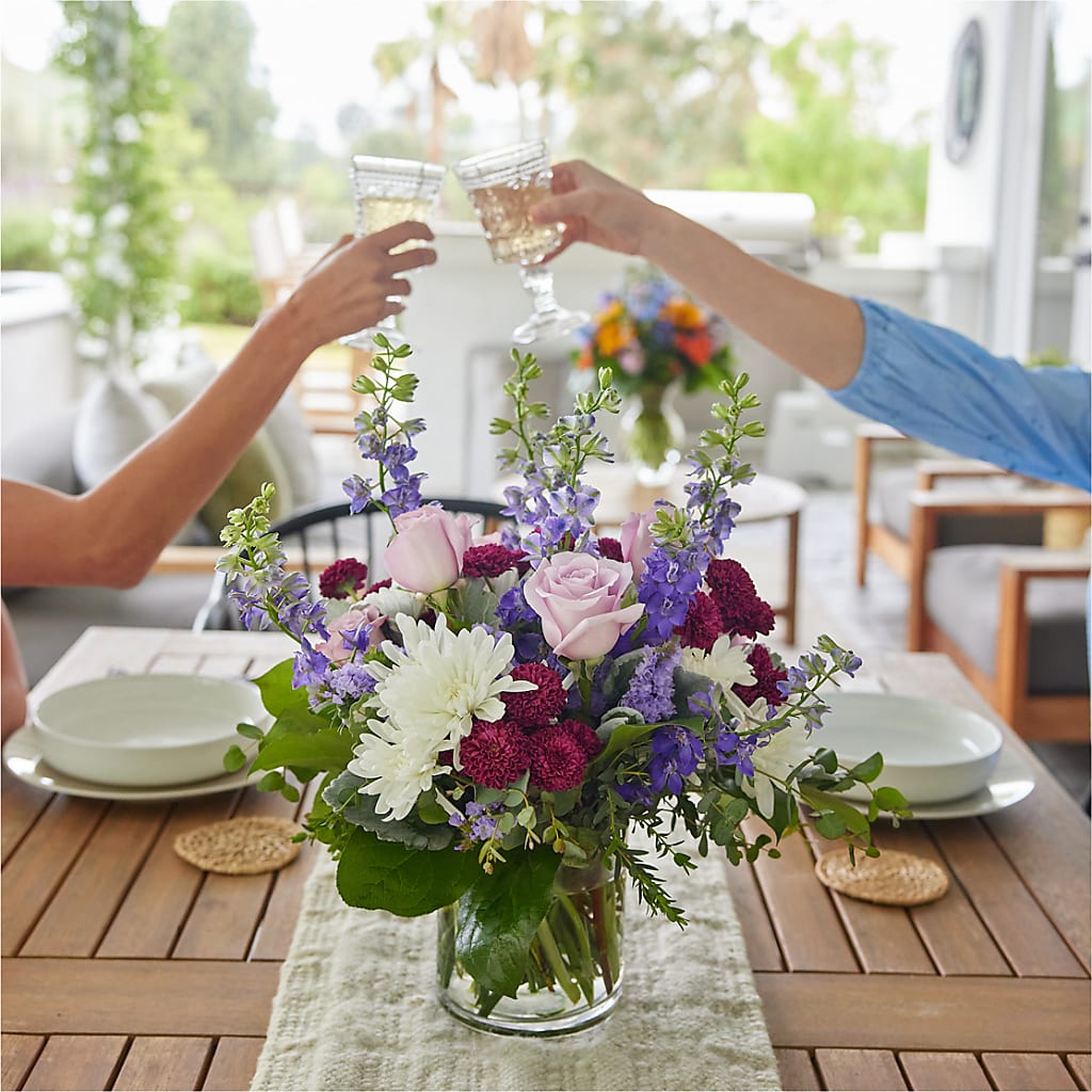 Violet Frost Bouquet –  Flowers By Monica Kelly, Sebastian FL