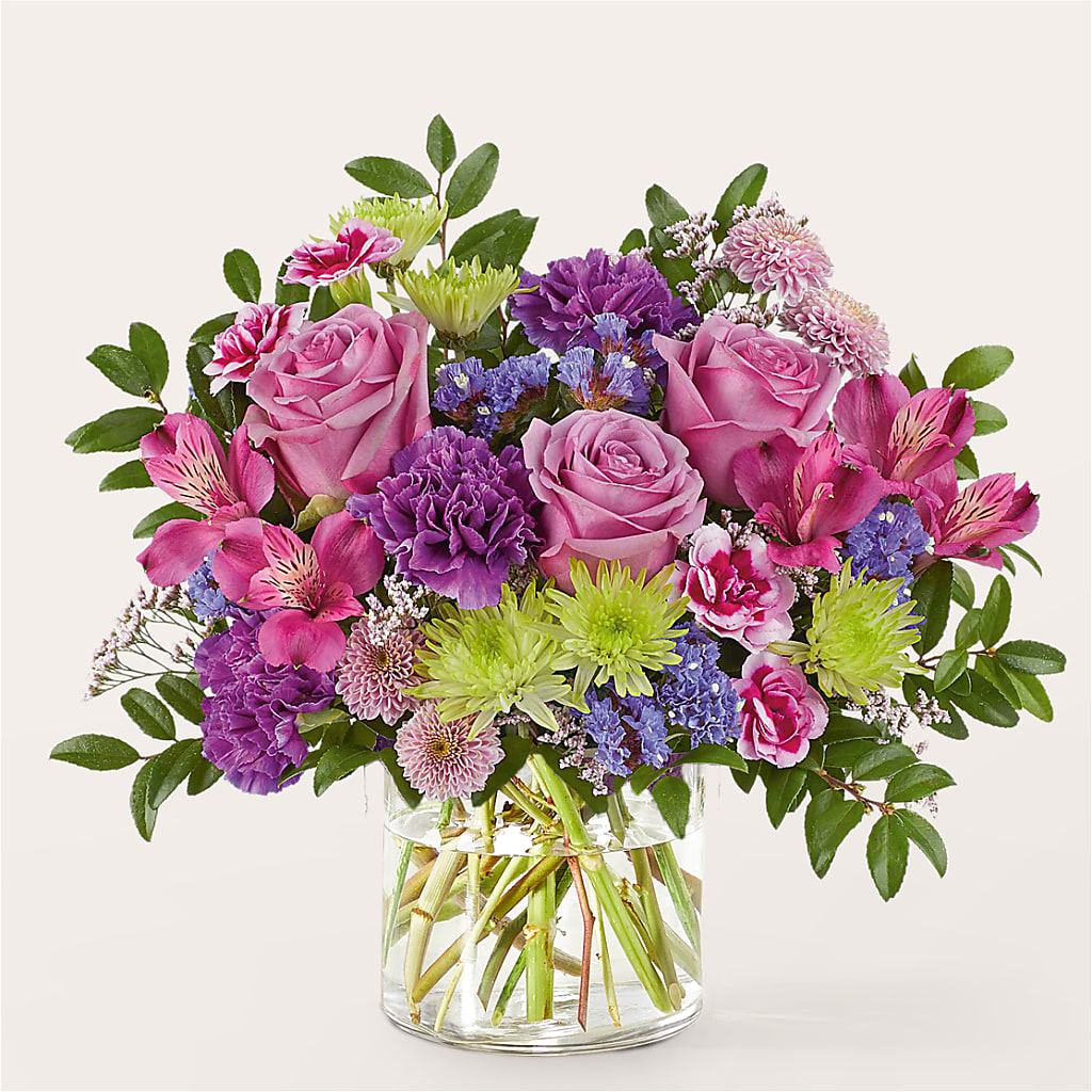 Glass Half Full Bouquet –  Flowers By Monica Kelly, Sebastian FL