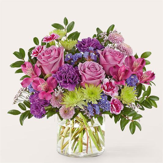 Glass Half Full Bouquet –  Flowers By Monica Kelly, Sebastian FL
