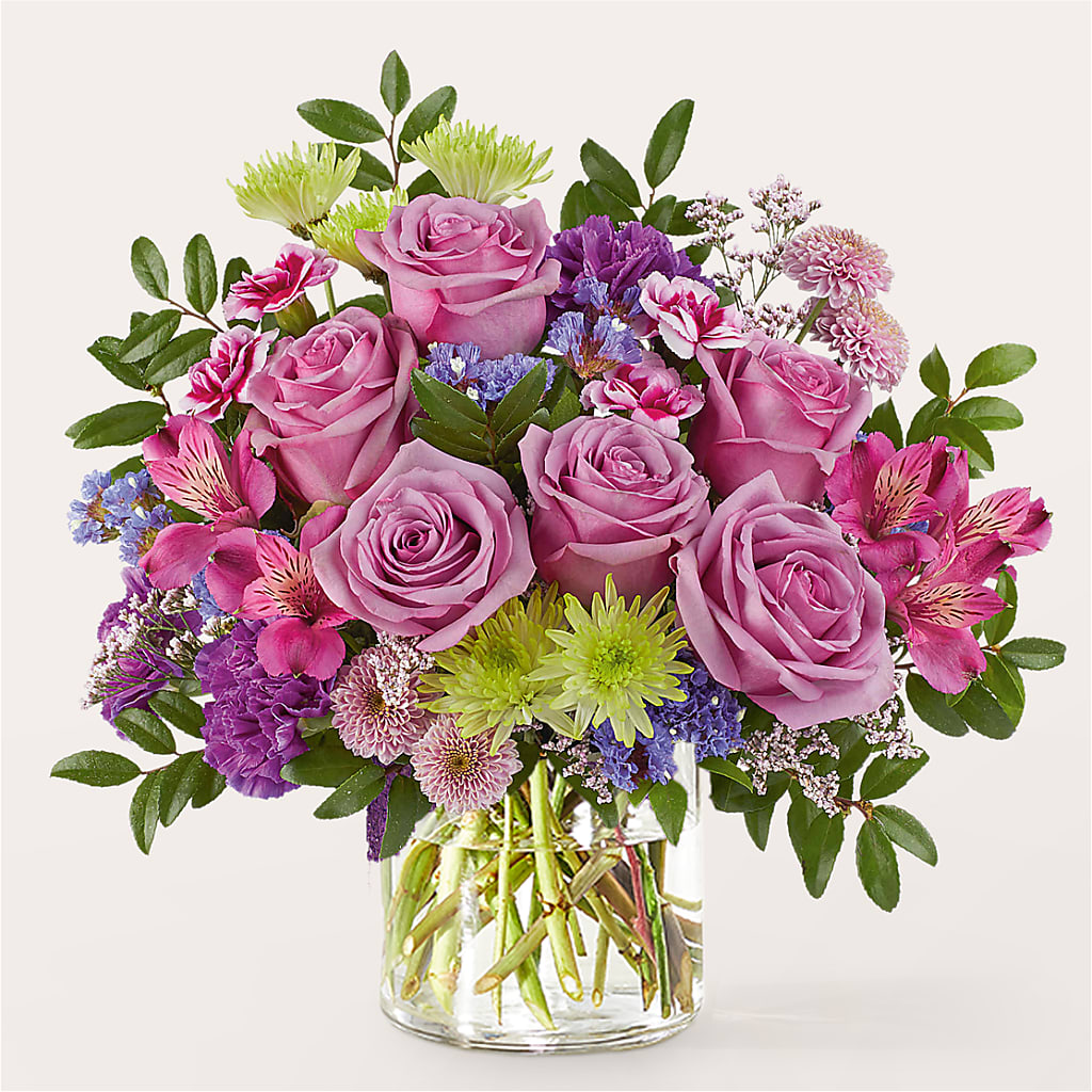 Glass Half Full Bouquet –  Flowers By Monica Kelly, Sebastian FL