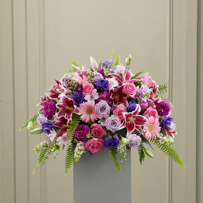 Fare Thee Well Pedestal –  Flowers By Monica Kelly, Sebastian FL