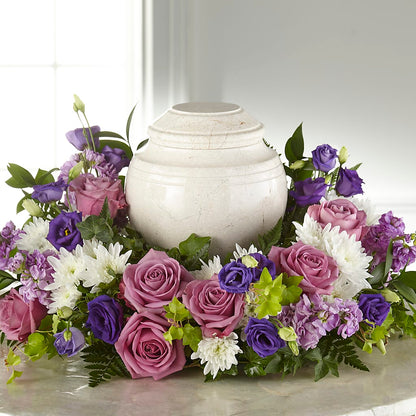 Blooming Sympathy Cremation Adornment –  Flowers By Monica Kelly, Sebastian FL