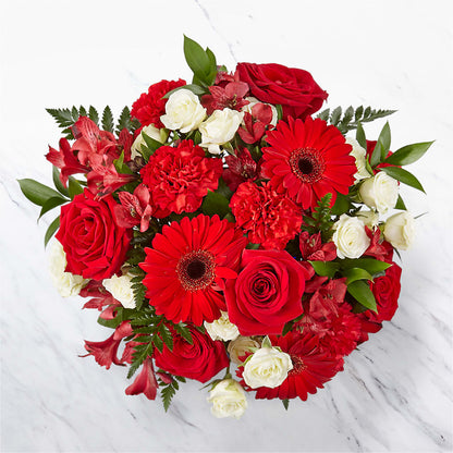 Hearts Embrace Bouquet –  Flowers By Monica Kelly, Sebastian FL
