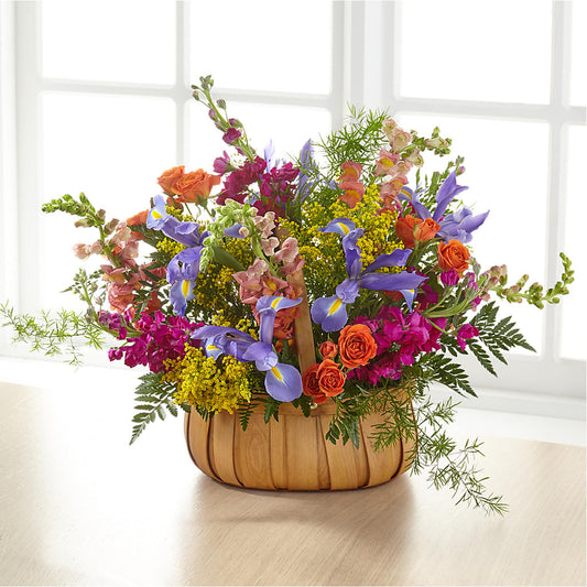 Garden of Life Basket –  Flowers By Monica Kelly, Sebastian FL