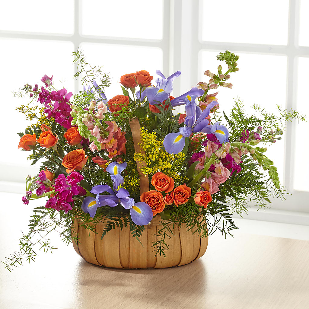 Garden of Life Basket –  Flowers By Monica Kelly, Sebastian FL