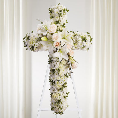 Spiritual Guidance Standing Spray –  Flowers By Monica Kelly, Sebastian FL