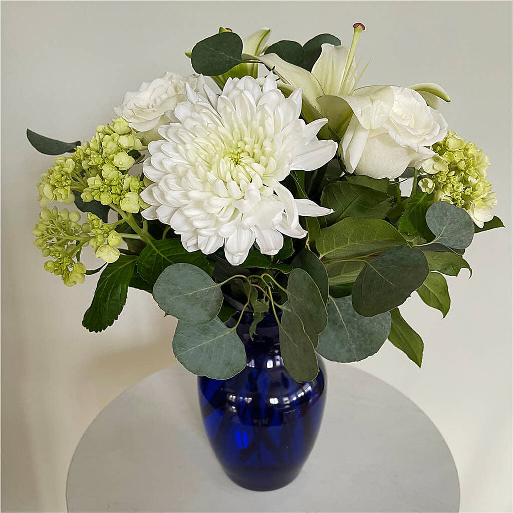 Snowy Dreams Bouquet –  Flowers By Monica Kelly, Sebastian FL