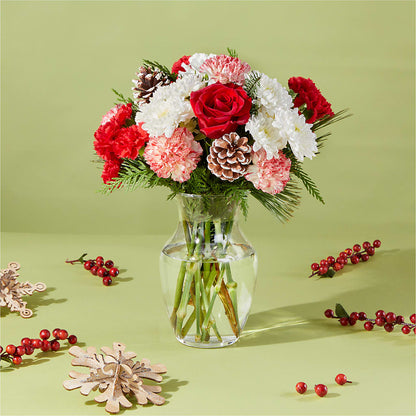 Candy Cane Lane Bouquet –  Flowers By Monica Kelly, Sebastian FL