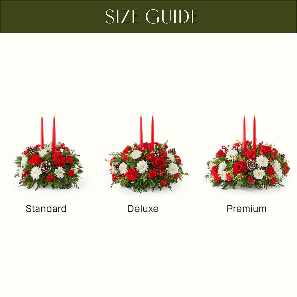 Holiday Soiree Centerpiece –  Flowers By Monica Kelly, Sebastian FL