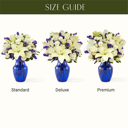 Sapphire Rush Bouquet –  Flowers By Monica Kelly, Sebastian FL