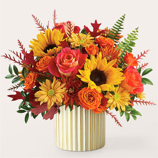 Fall Campfire Bouquet –  Flowers By Monica Kelly, Sebastian FL