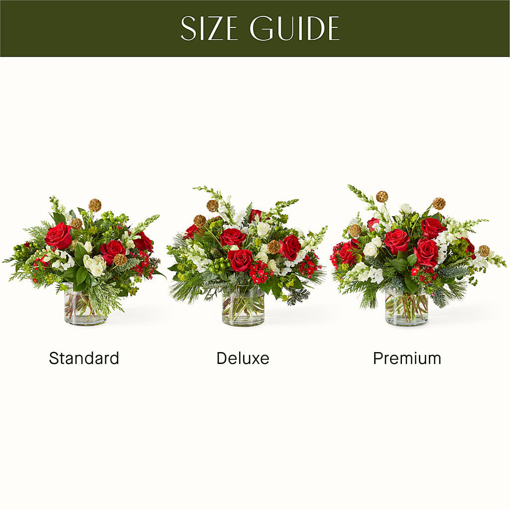 Deck the Halls Bouquet –  Flowers By Monica Kelly, Sebastian FL
