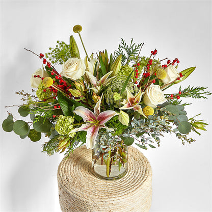 Berry & Bright Bouquet –  Flowers By Monica Kelly, Sebastian FL