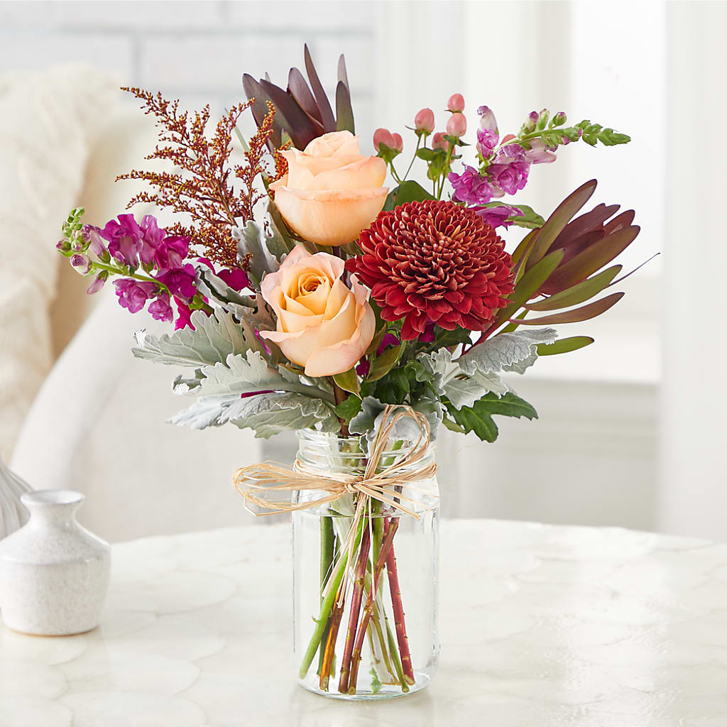 Moody Hues Bouquet –  Flowers By Monica Kelly, Sebastian FL