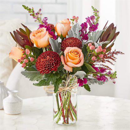 Moody Hues Bouquet –  Flowers By Monica Kelly, Sebastian FL
