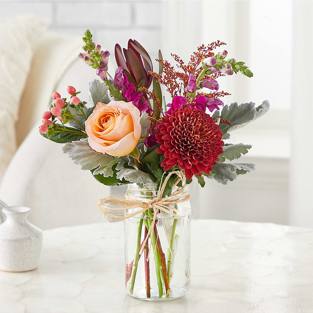 Moody Hues Bouquet –  Flowers By Monica Kelly, Sebastian FL
