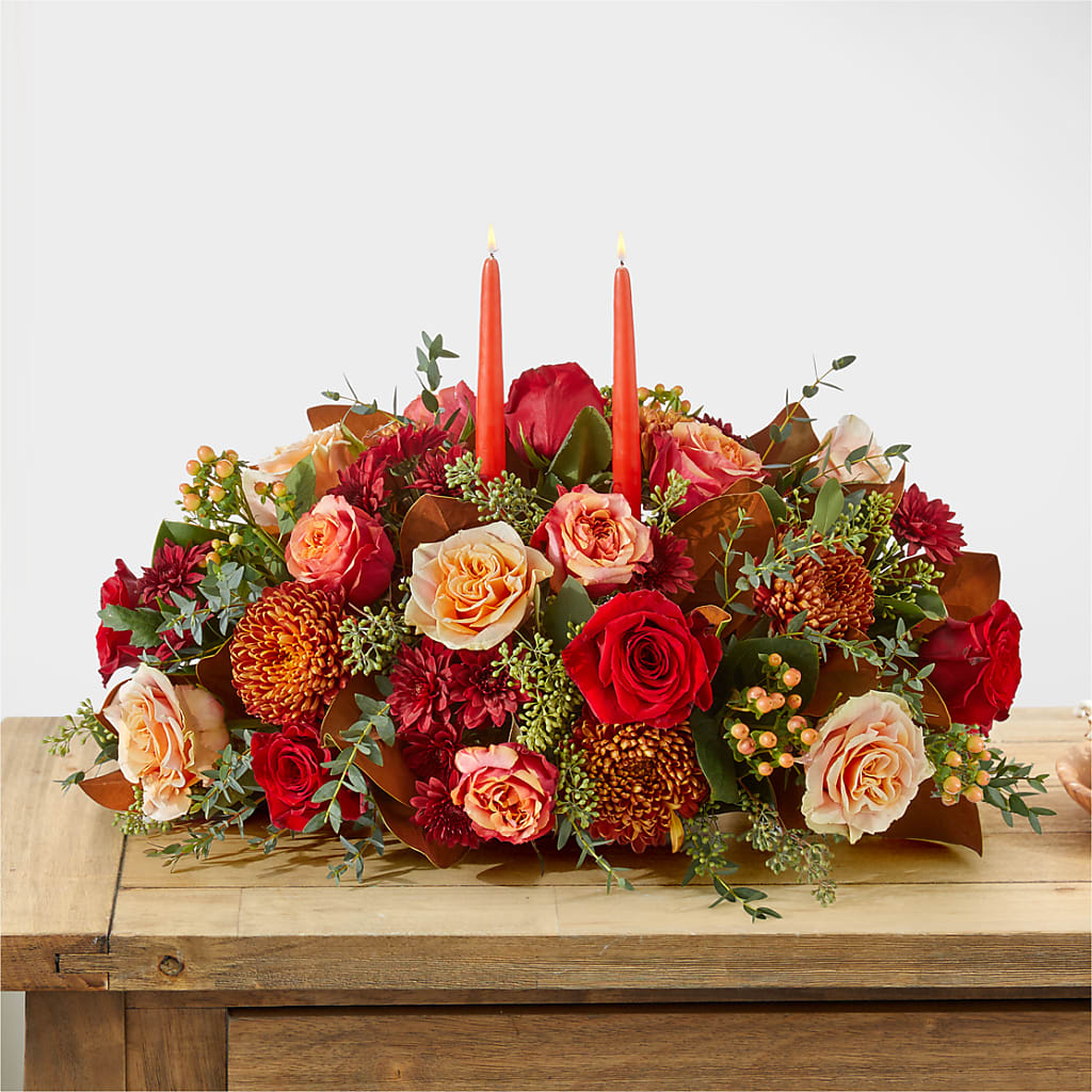 Gather Near Centerpiece –  Flowers By Monica Kelly, Sebastian FL