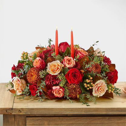 Gather Near Centerpiece –  Flowers By Monica Kelly, Sebastian FL