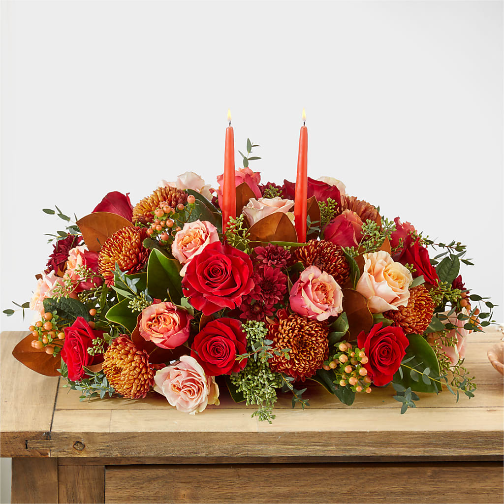 Gather Near Centerpiece –  Flowers By Monica Kelly, Sebastian FL