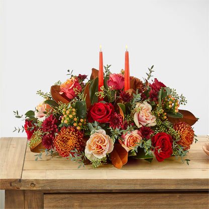 Gather Near Centerpiece –  Flowers By Monica Kelly, Sebastian FL