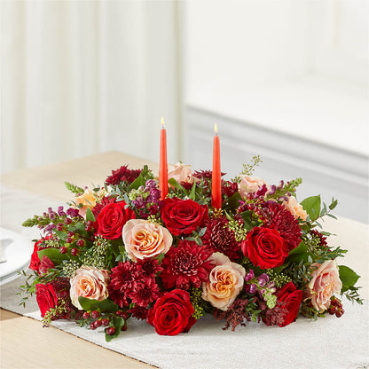 Most Thankful Centerpiece –  Flowers By Monica Kelly, Sebastian FL