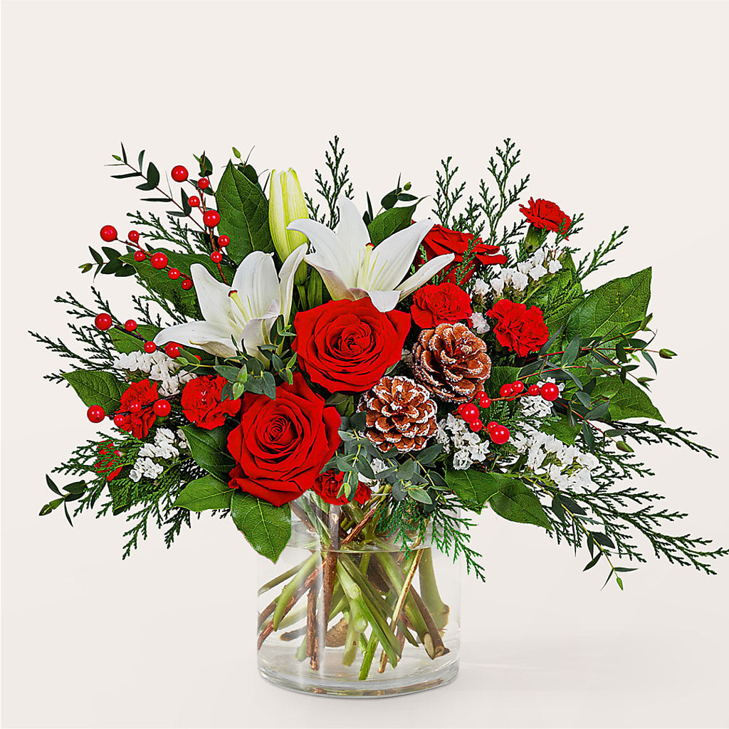 Best in Snow Bouquet –  Flowers By Monica Kelly, Sebastian FL