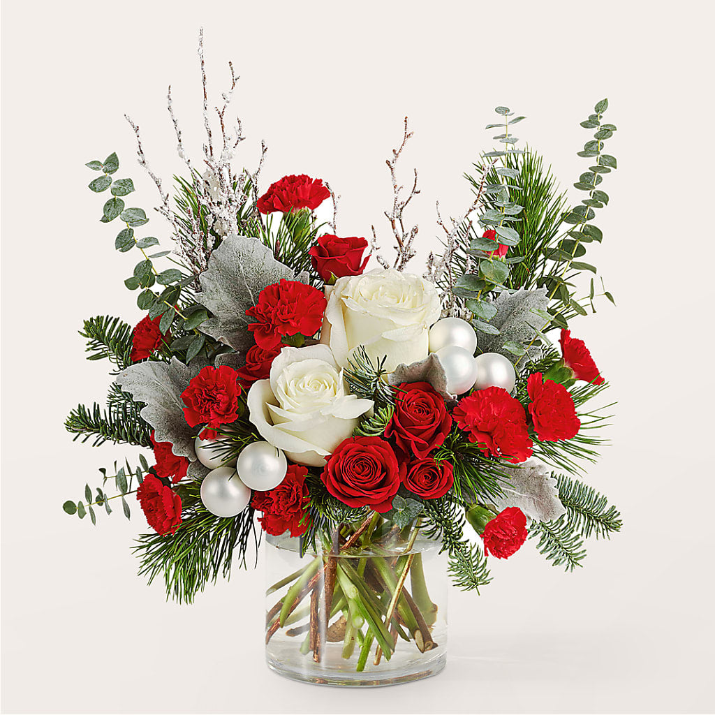 Trimming the Tree Bouquet –  Flowers By Monica Kelly, Sebastian FL