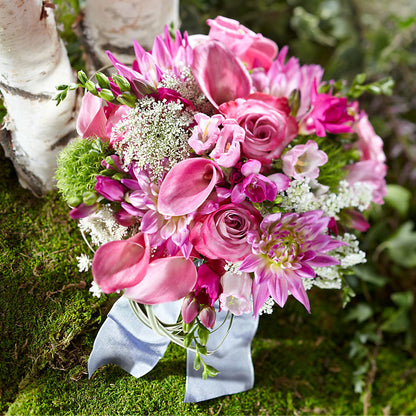 Pink Profusion Bouquet –  Flowers By Monica Kelly, Sebastian FL
