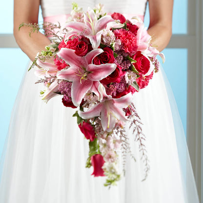 Lily & Rose Bouquet –  Flowers By Monica Kelly, Sebastian FL