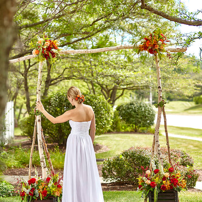 Arbor of Love Archway –  Flowers By Monica Kelly, Sebastian FL